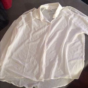 White long sleeve blouse